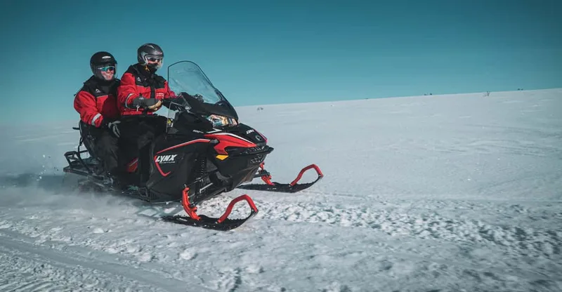 From Alta: Daytime Snowmobile Adventure — snowmobile tour in Alta