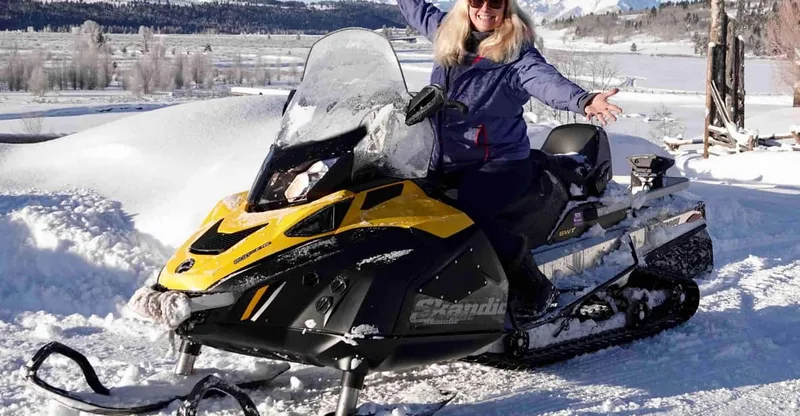 Grand Teton Full-Day Snowmobile Tour — snowmobile tour in Jackson Hole