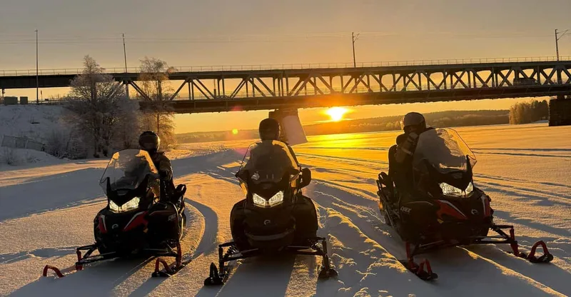Arctic Snowmobiling Ride with Local Guide — snowmobile tour in Rovaniemi