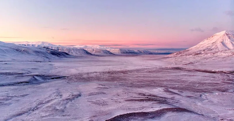 Private Snowmobile Photos Tour from City to fjord — snowmobile tour in Svalbard